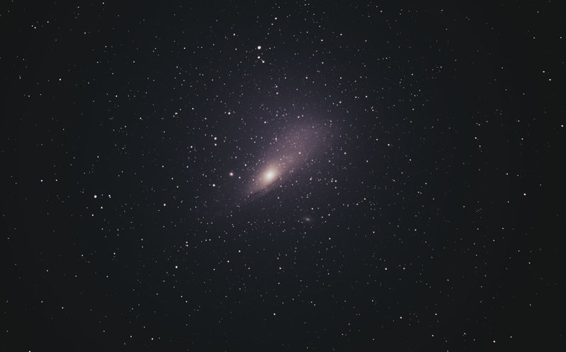 M31 70*30sek, Sigma 150mm f/2,8, ISO 250, Nikon d5300