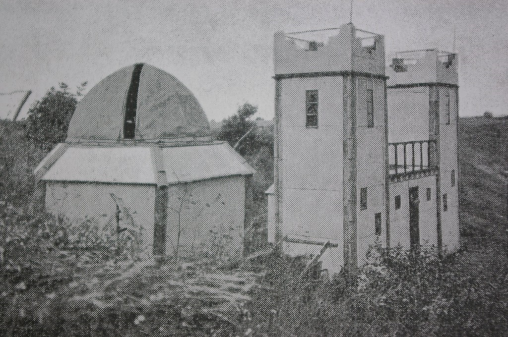 Dagmar-observatoriet. Närbild.