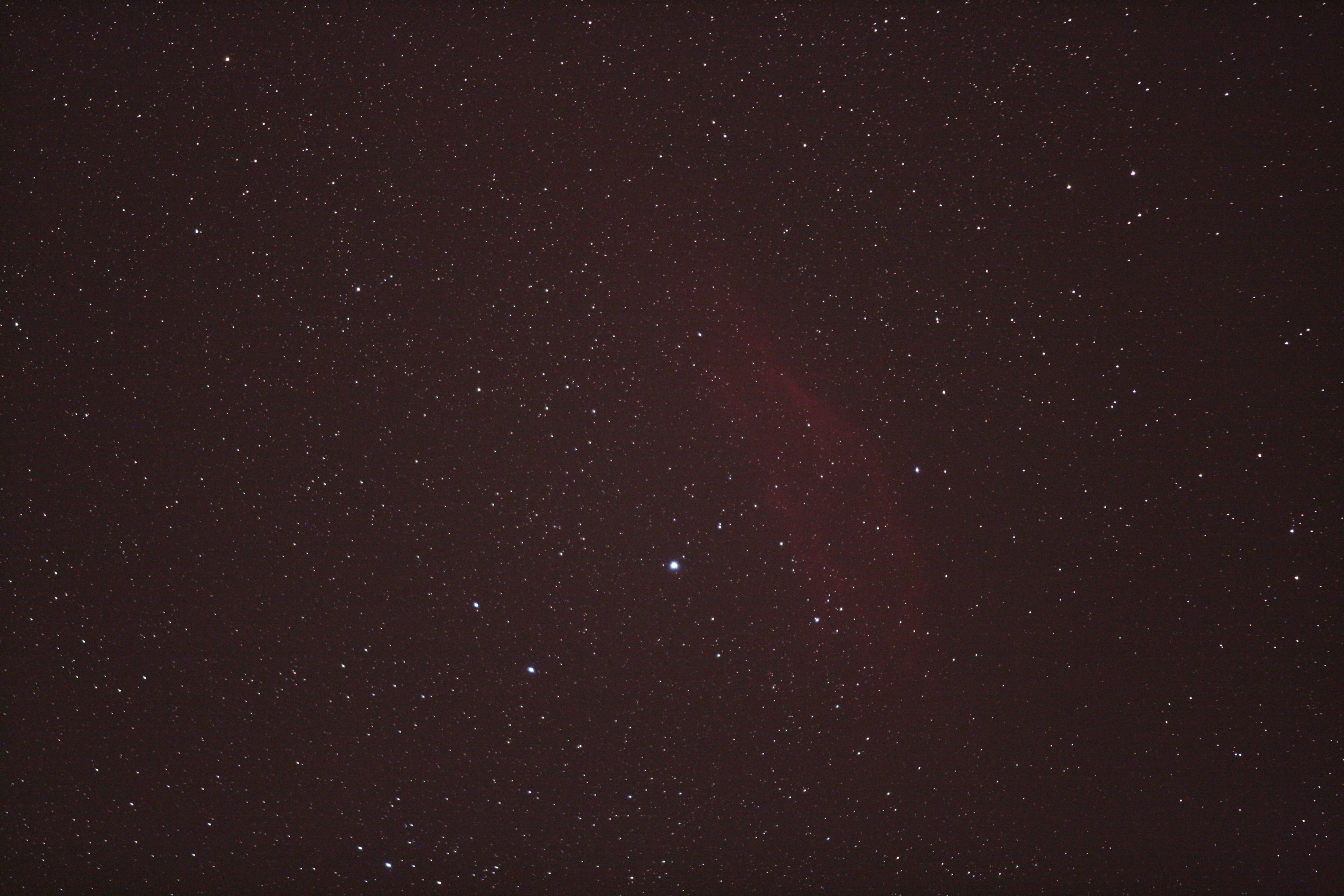 NGC1499 30s sub, ISO1600.