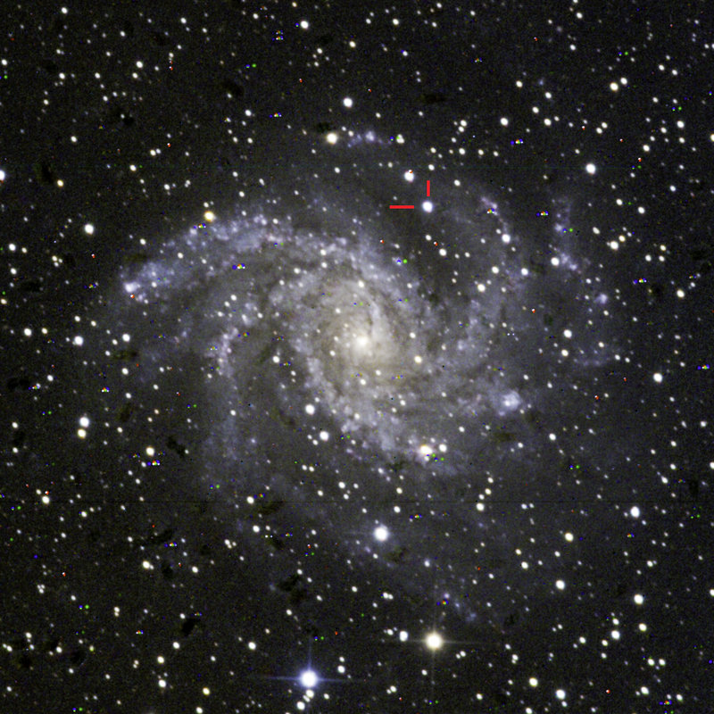 Supernova SN2017eaw i NGC6946